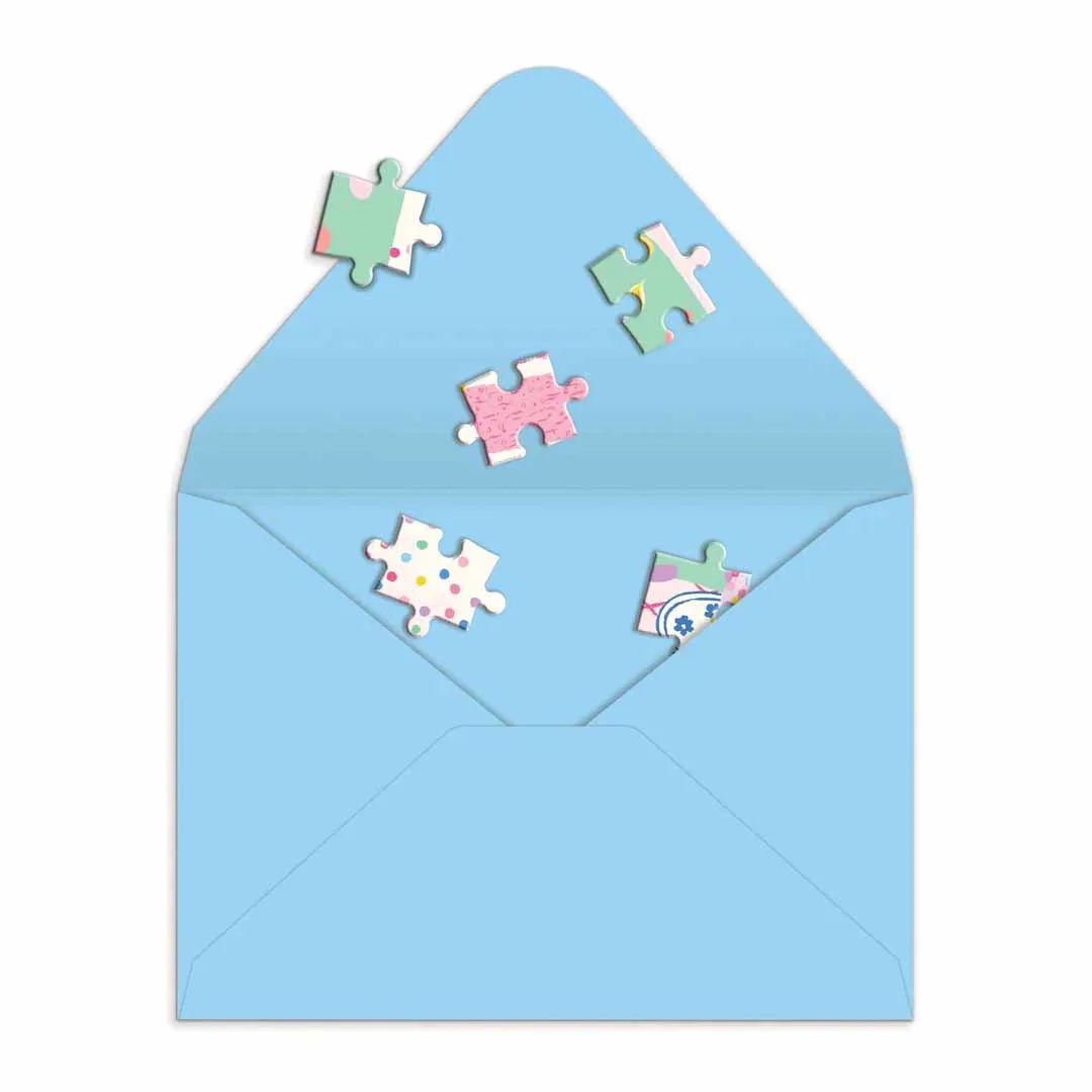 Confetti Birthday Cake - Greeting Card Puzzle