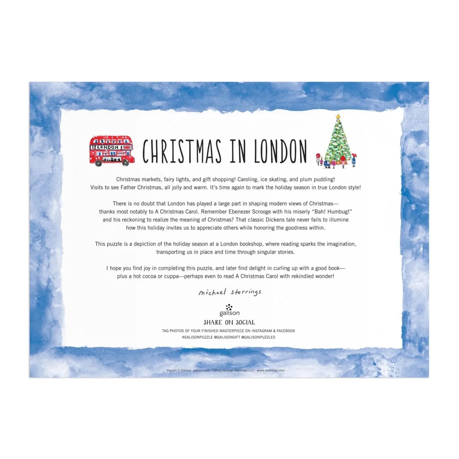 Michael Storrings Christmas in London