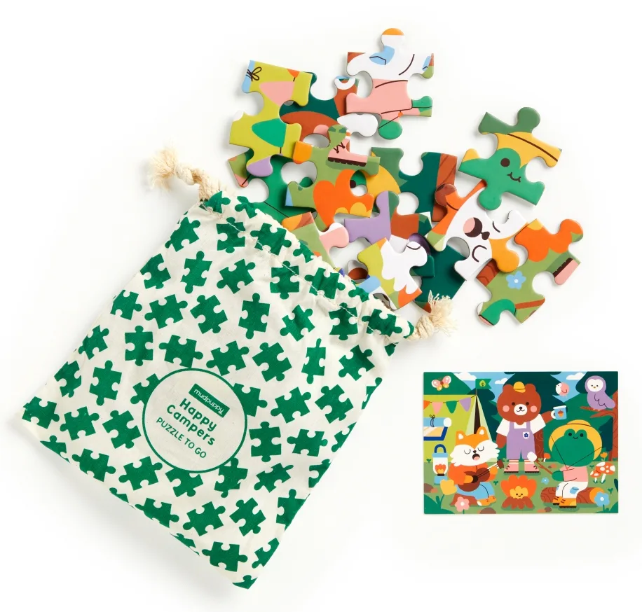 Happy Campers 36 Piece Puzzle to Go