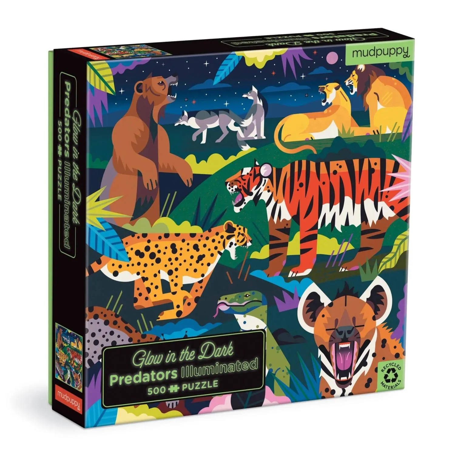Family Predators Illuminated Animals