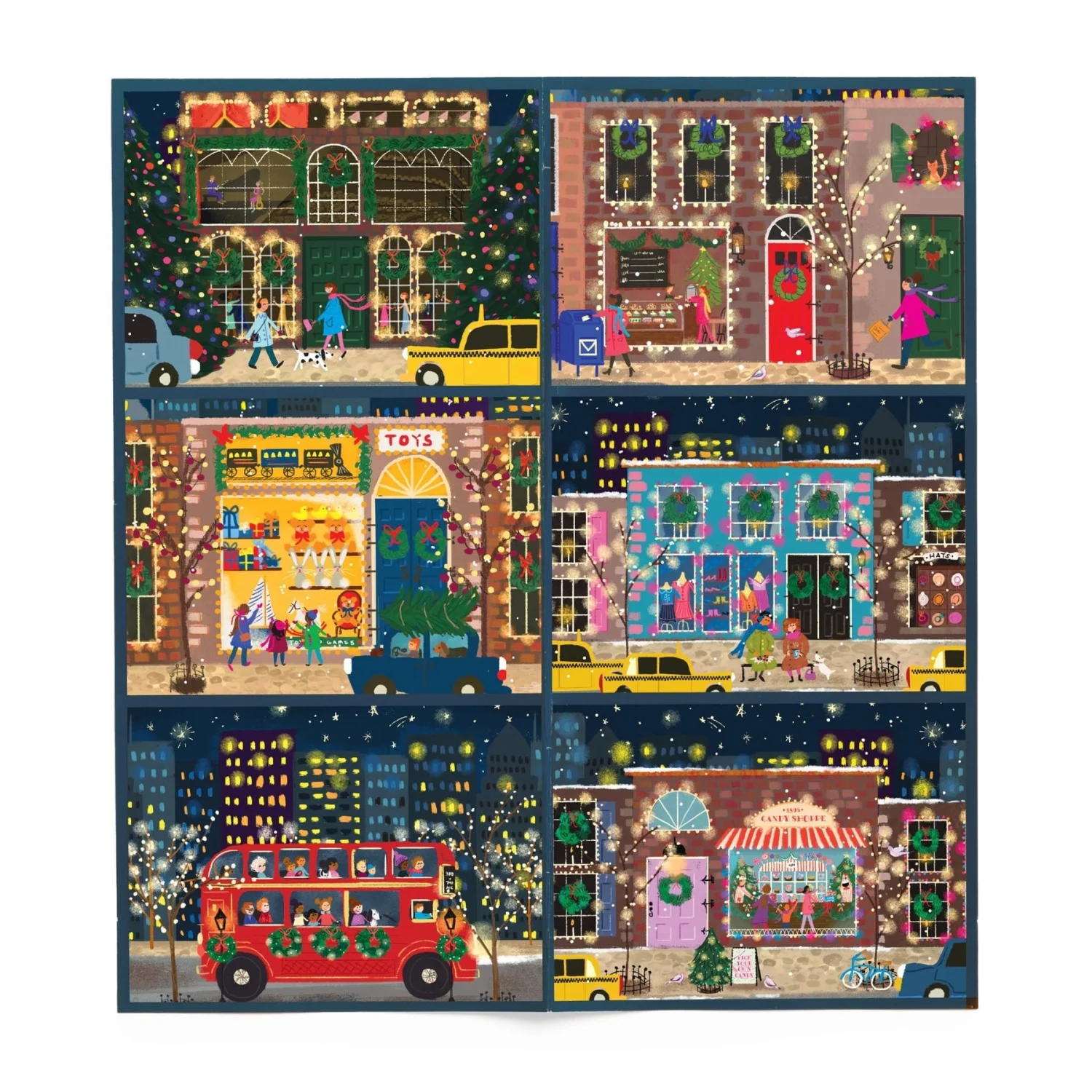 12 Days of Puzzles Countdown Joy Laforme Winter Lights
