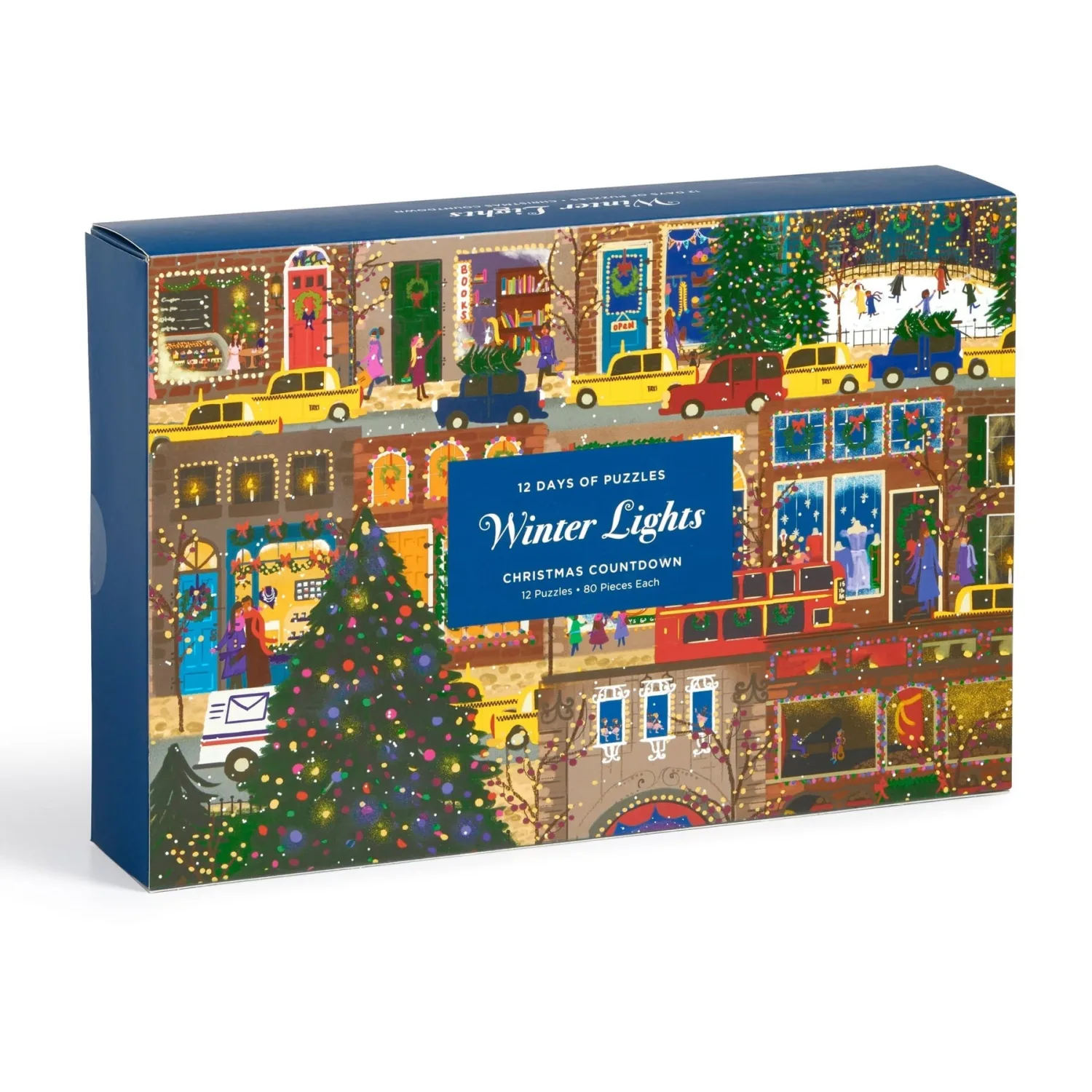 12 Days of Puzzles Countdown Joy Laforme Winter Lights