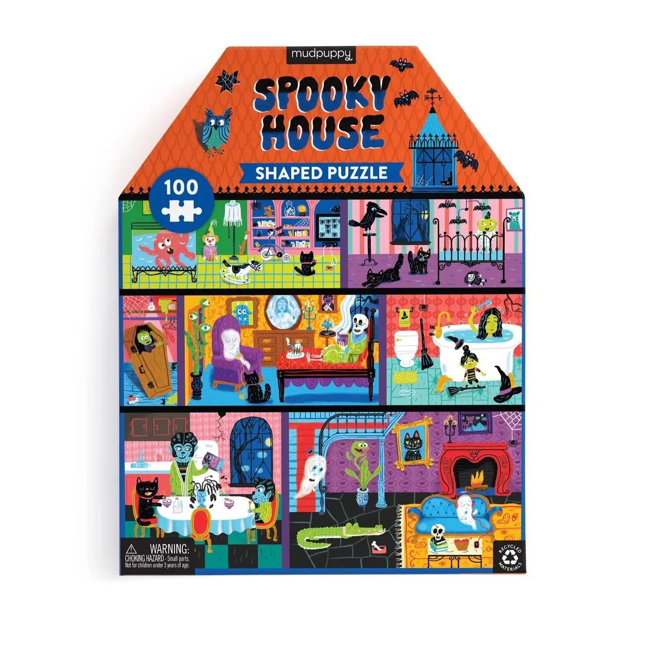 House Shaped Spooky House Halloween