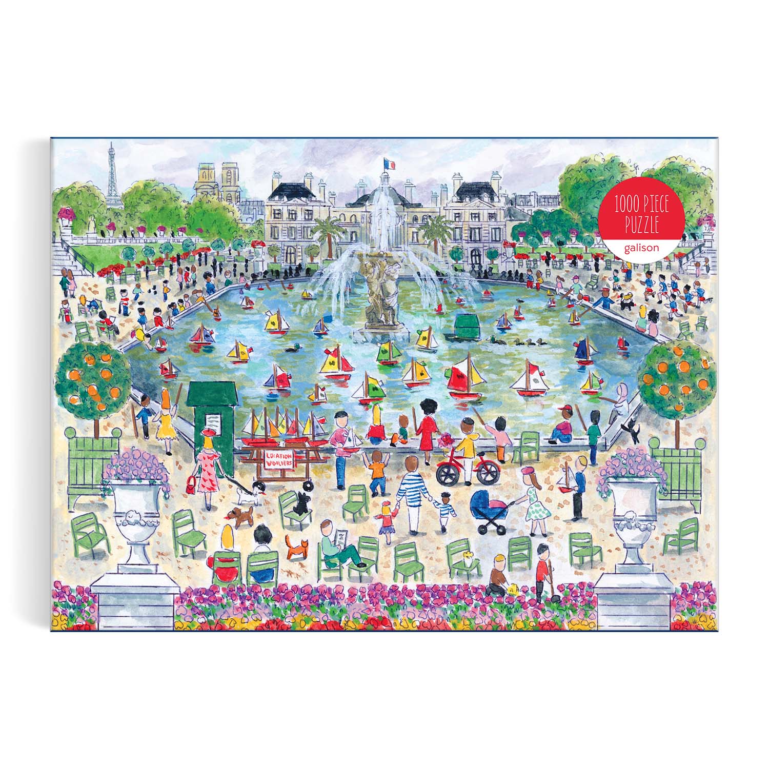 Springtime in Paris  Travel Jigsaw Puzzle