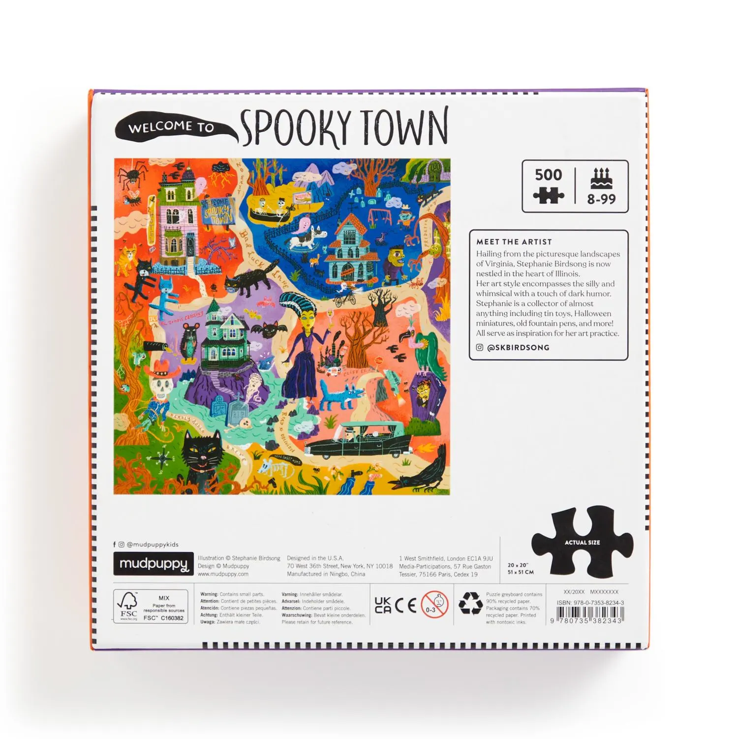 Family Welcome to Spooky Town