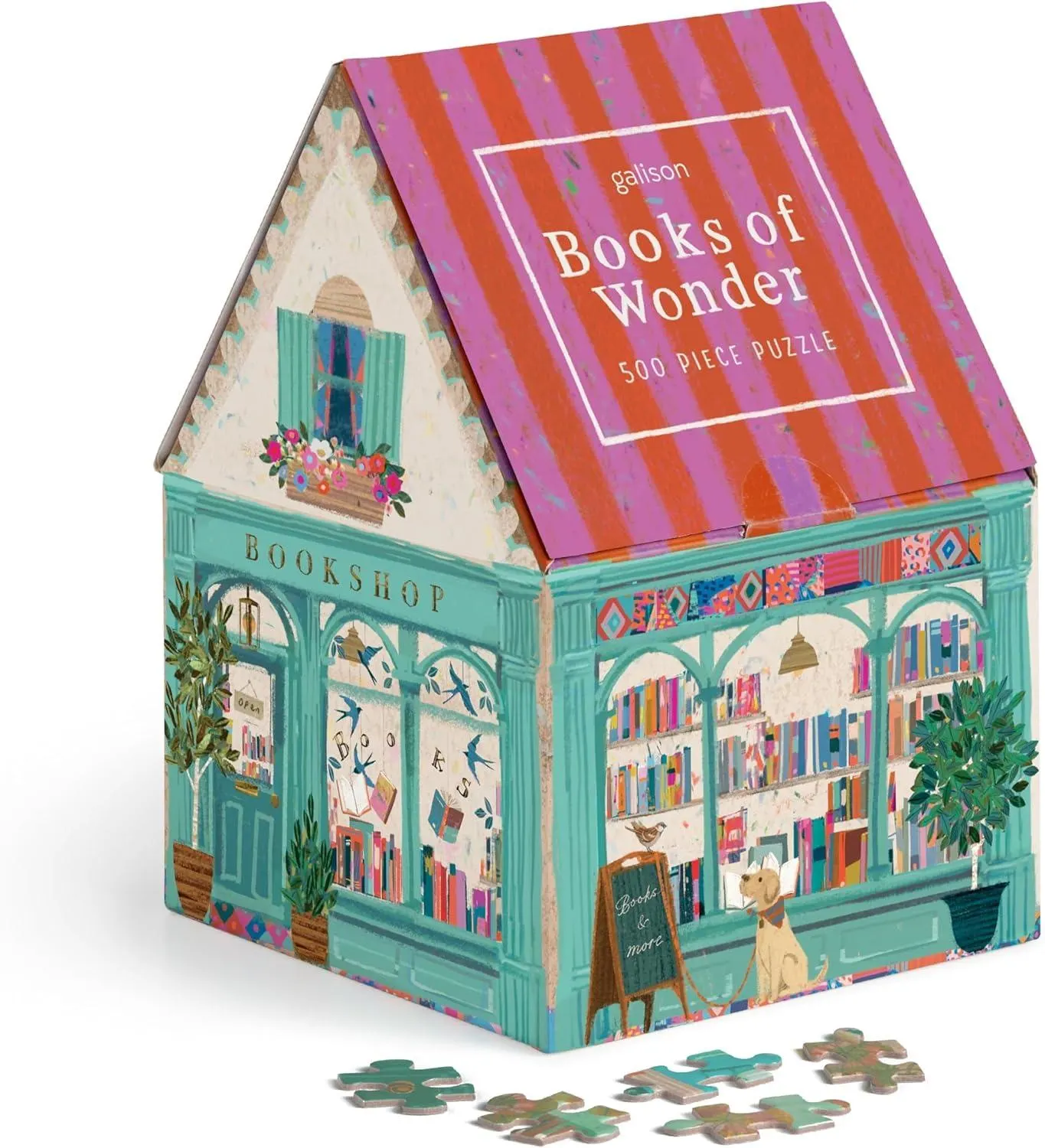  Books Of Wonder House Shaped Box 