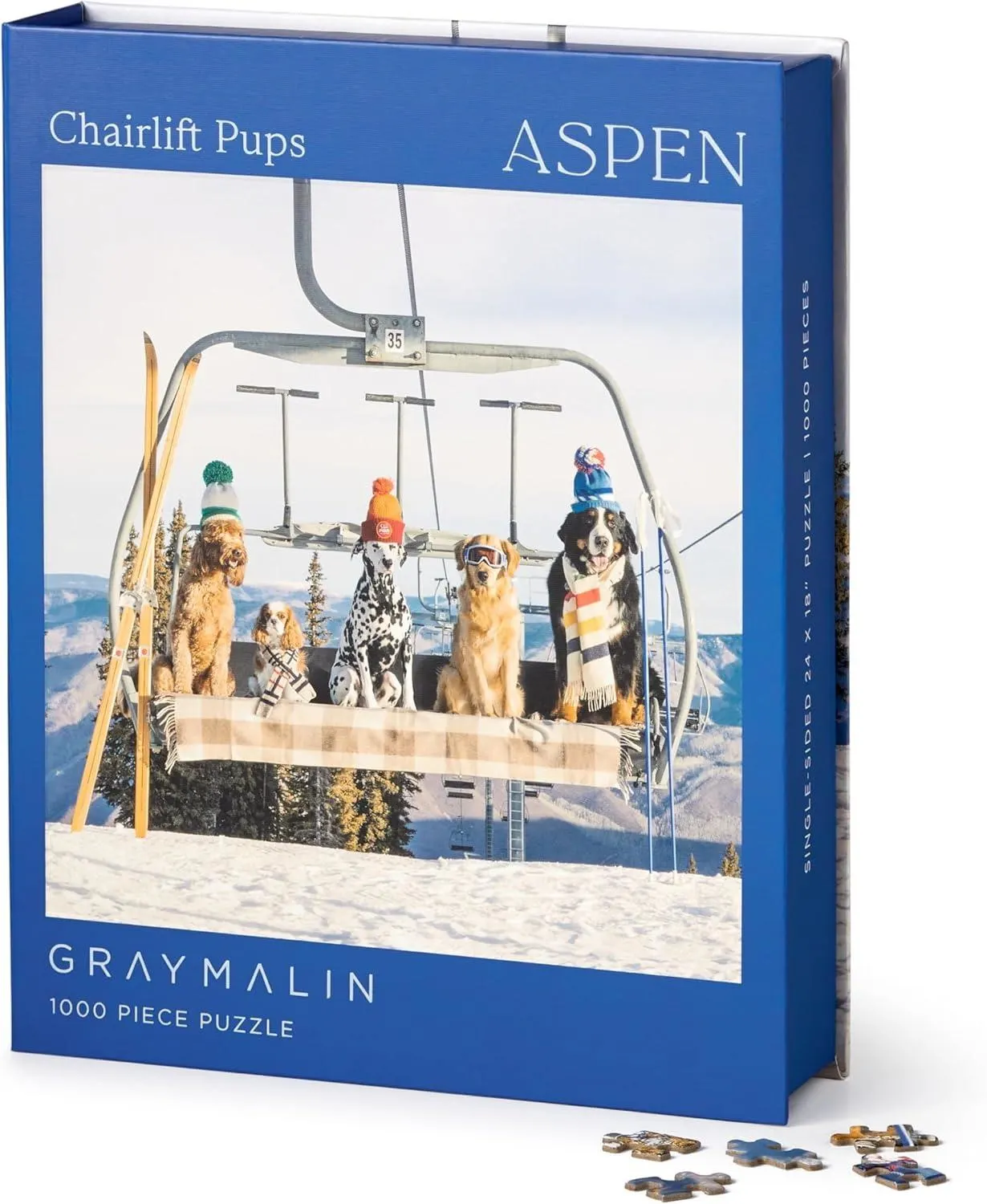 Gray Malin Aspen Book Box  Dogs