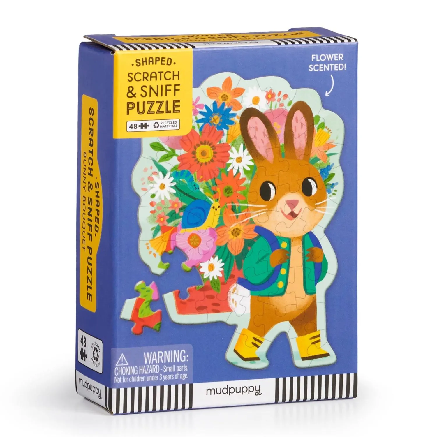 Puz 48 Mini Scratch Sniff Bunny Bouquet