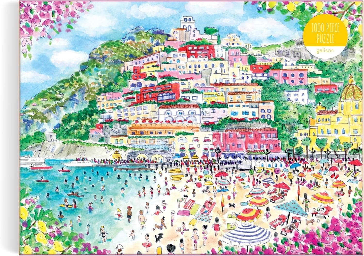 Coast of Italy - 1000 Piece Jigsaw Puzzle by Galison Italy