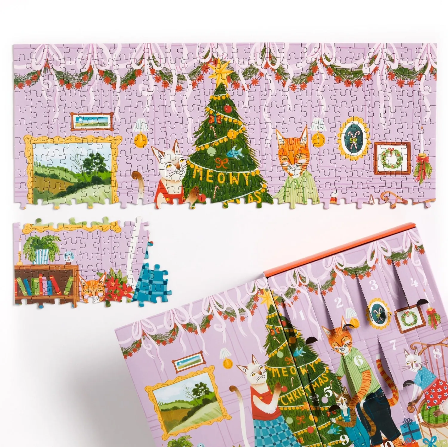 Puz 12 Days Countdown Meowy Christmas