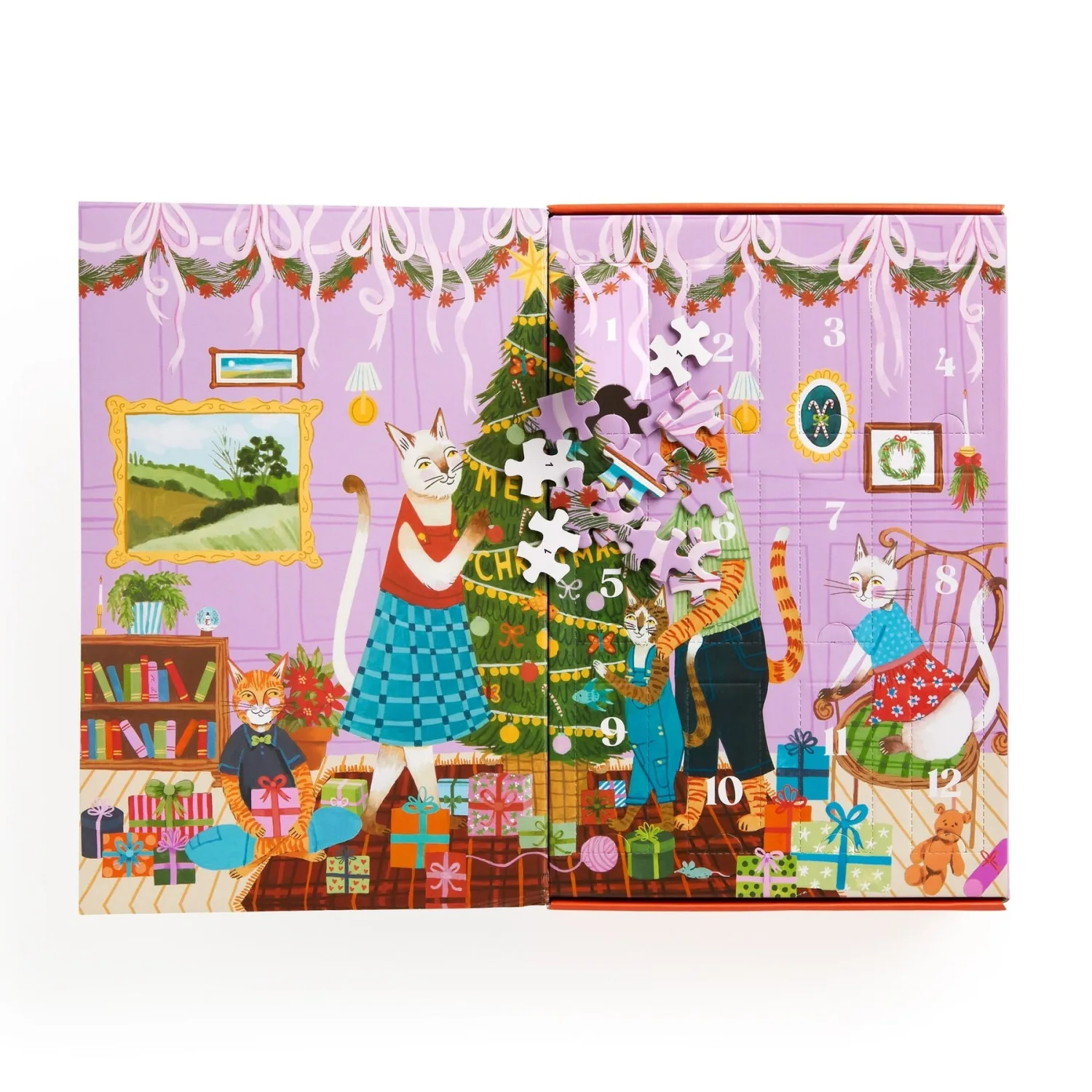 Puz 12 Days Countdown Meowy Christmas