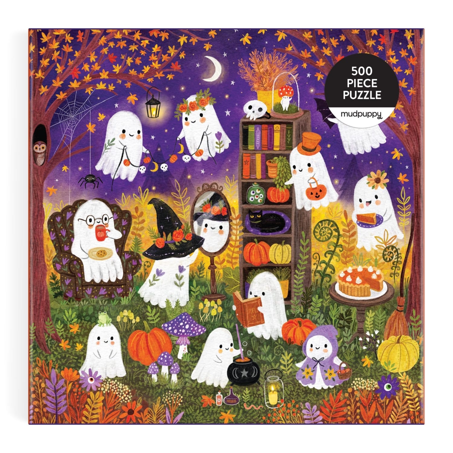 Family Ghostly Gathering Halloween