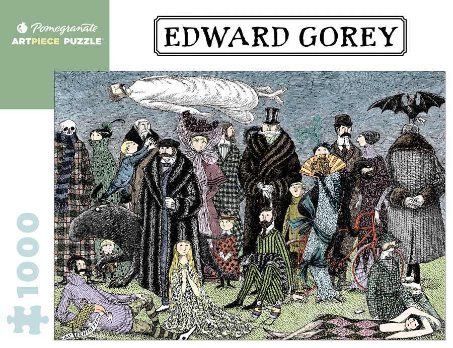 Edward Gorey - Untitled Fine Art Jigsaw Puzzle