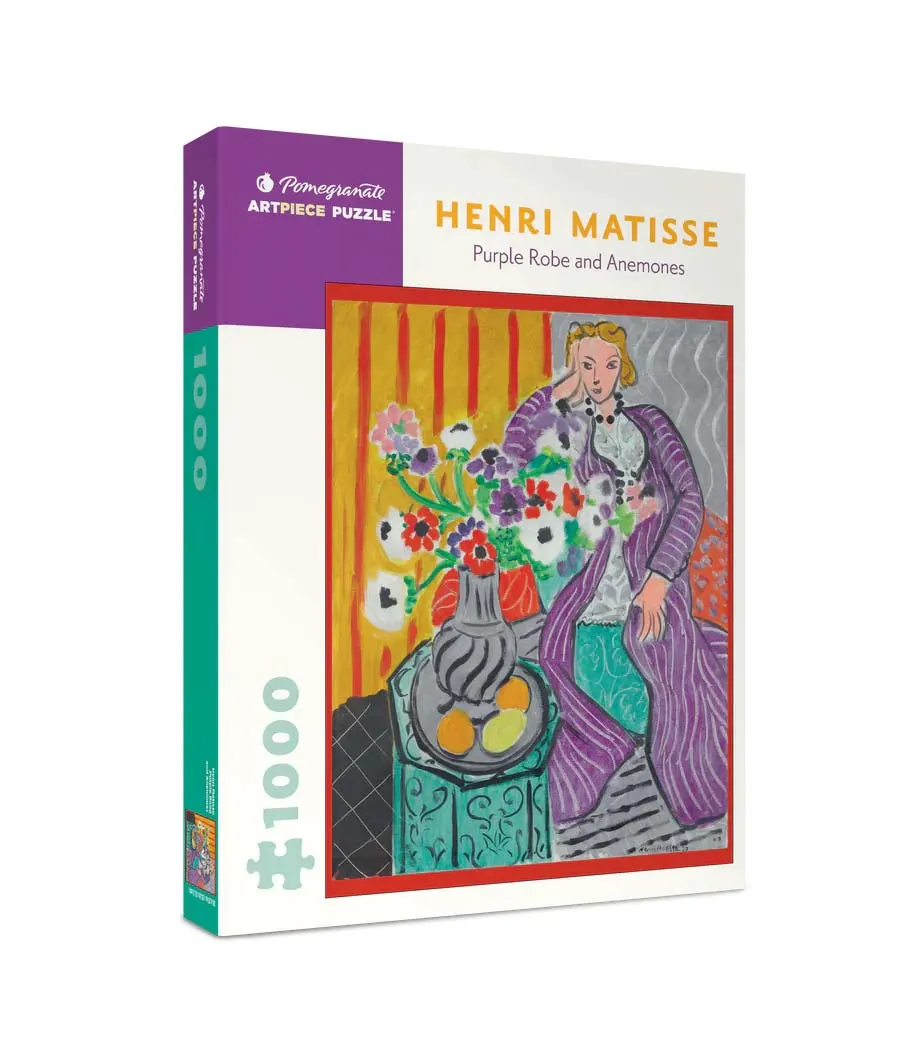 Purple Robe And Anemones