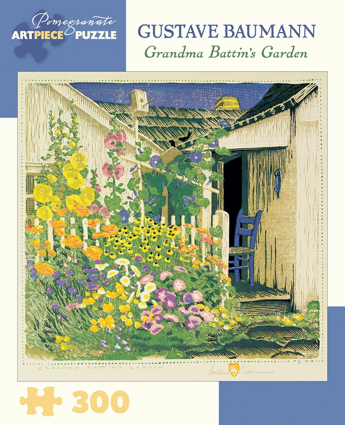Grandma Battin’s Garden Flower & Garden Jigsaw Puzzle