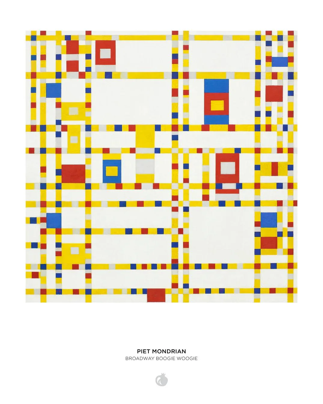 Piet Mondrian: Broadway Boogie Woogie 500-Piece Jigsaw Puzzle