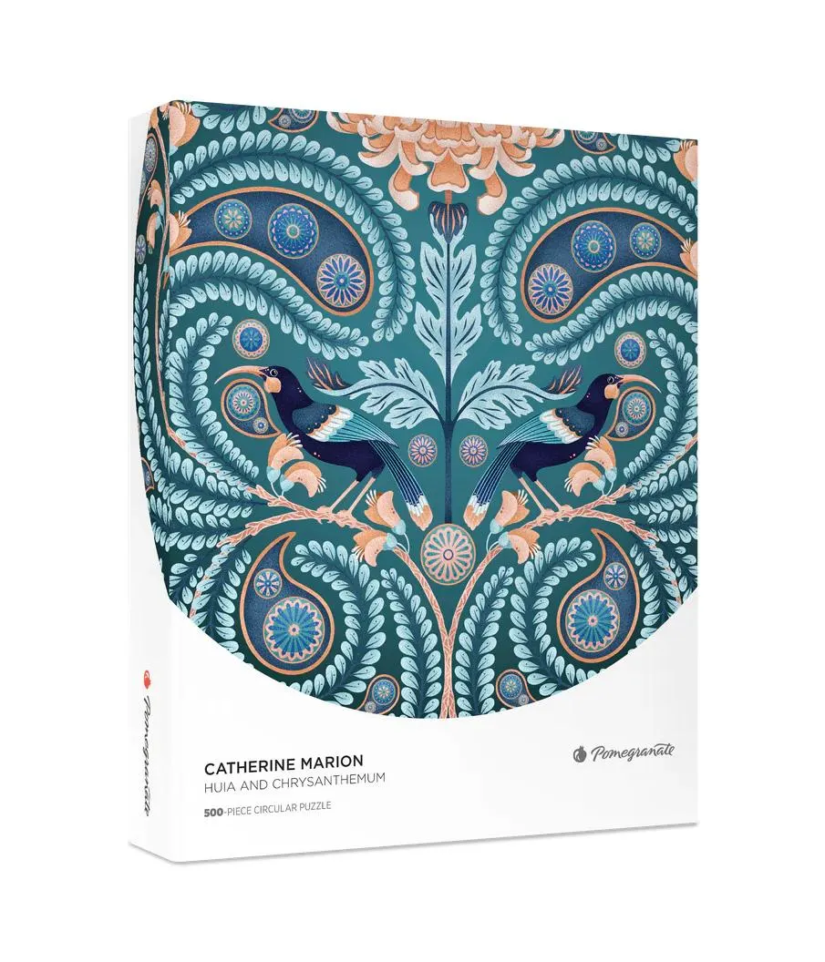 Catherine Marion: Huia and Chrysanthemum Birds