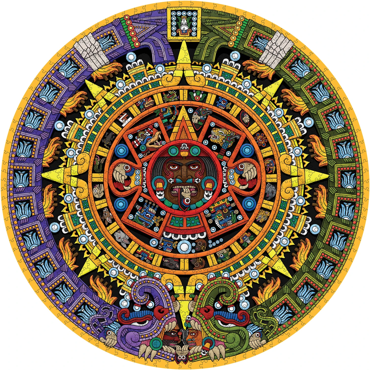 Michael Angulo: Aztec Sun Stone