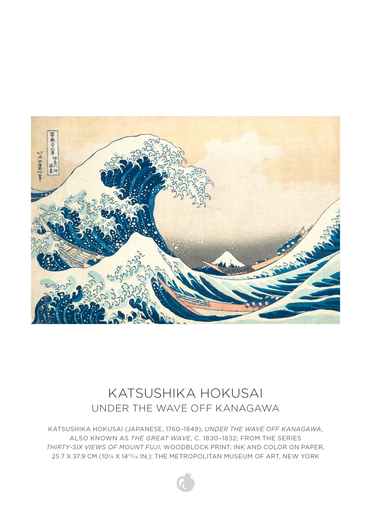 Hokusai 120-Piece Double-Sided Jigsaw Puzzle Set