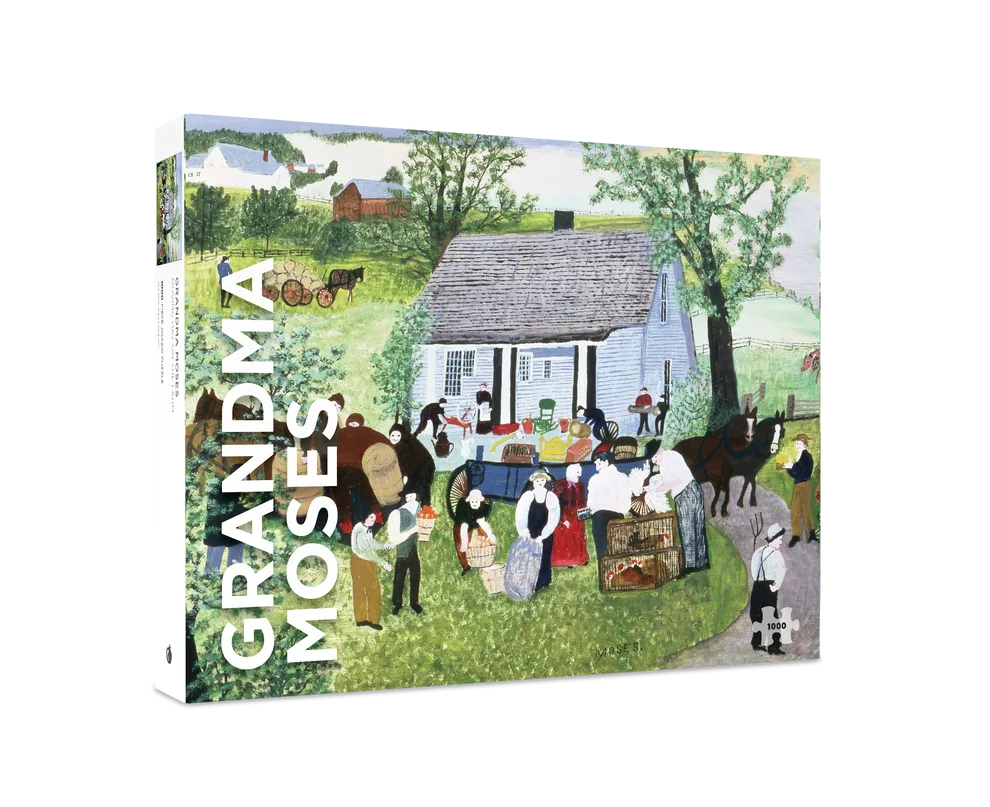 Grandma Moses: Moving Day on the Farm