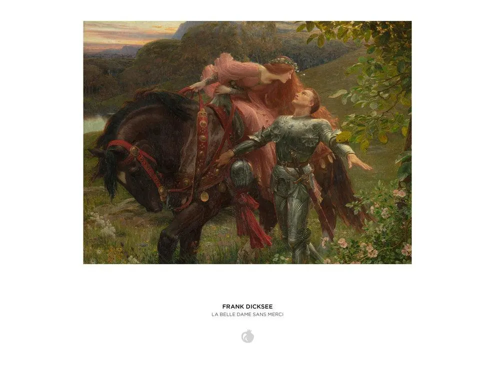 Frank Dicksee: La Belle Dame sans Merci Fine Art
