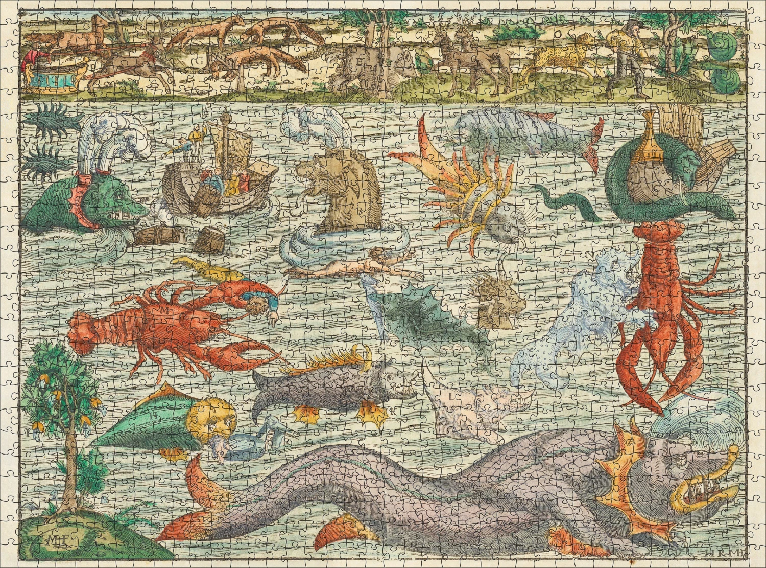 Sebastian M&uuml;nster: Sea Monsters