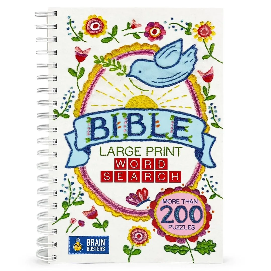 Bible Large Print Word Search - Adult Puzzle Book