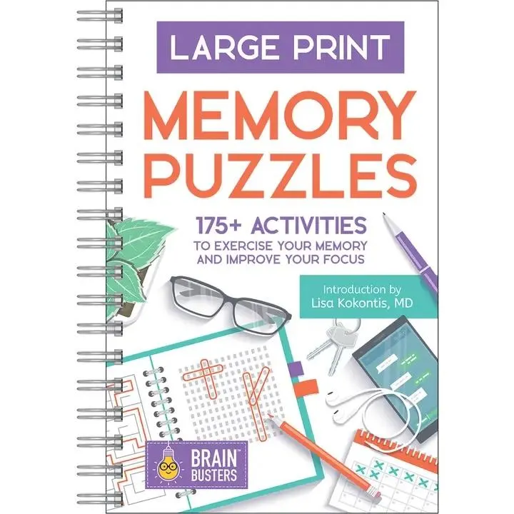 Large Print Memory Puzzles