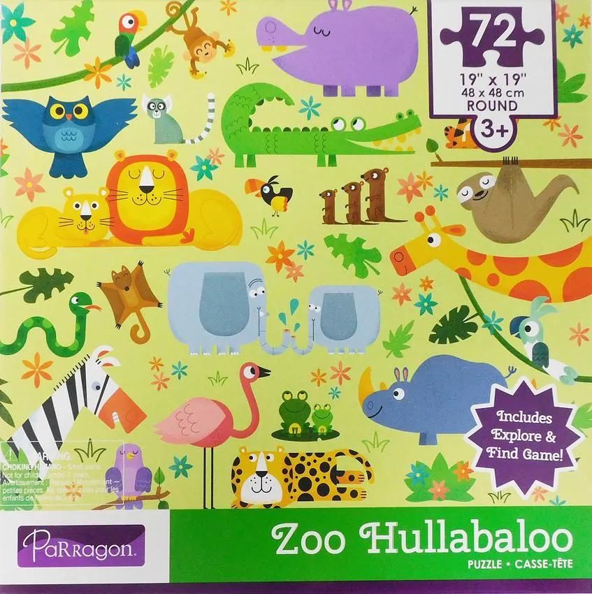 Zoo Hullaballo Children's Puzzle Animals
