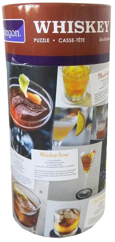 Whiskey - Includes 5 Whiskey Cocktail Recipes Collage