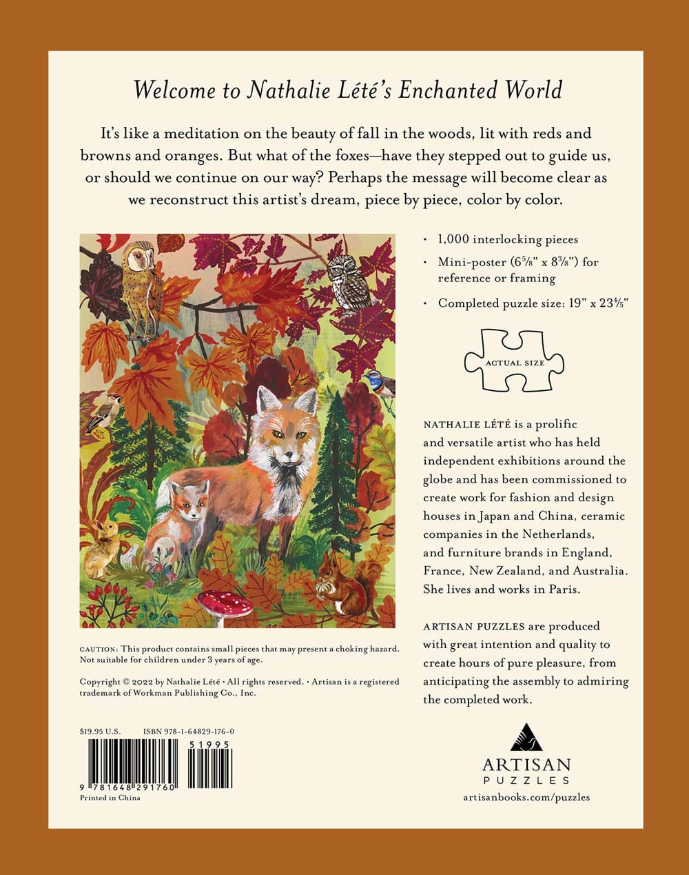 Nathalie L&eacute;t&eacute;: Fall Foxes