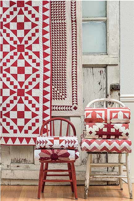 Red and White Variety Quilting & Crafts