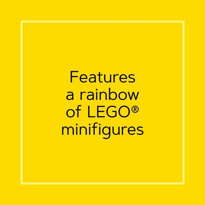LEGO Minifigure Rainbow