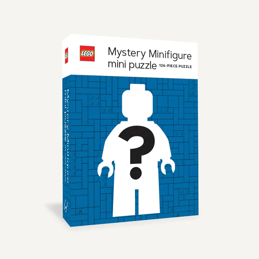 LEGO Mystery Minifigure Mini Puzzle (Blue Edition) Game & Toy
