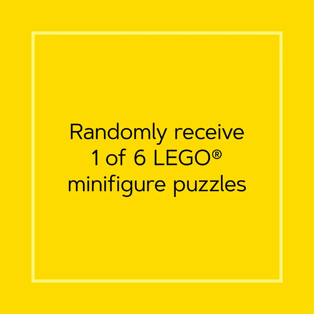 LEGO Mystery Minifigure Mini Puzzle (Blue Edition)