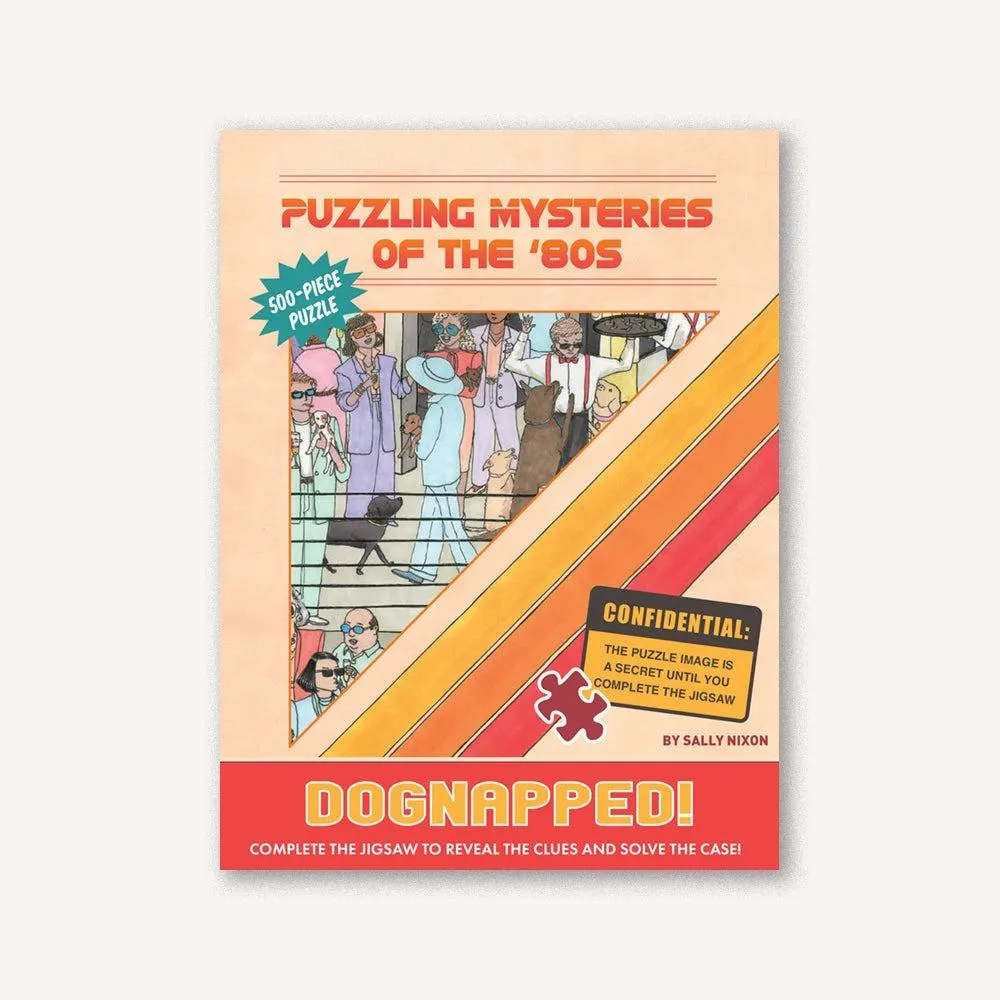 Puzzling Mysteries 80s Dognapped 500