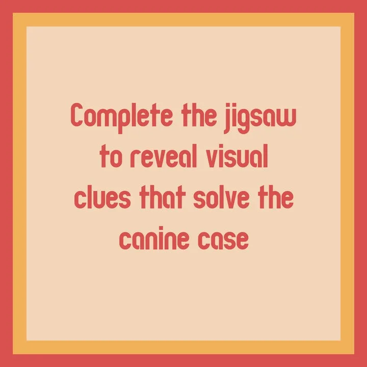 Puzzling Mysteries 80s Dognapped