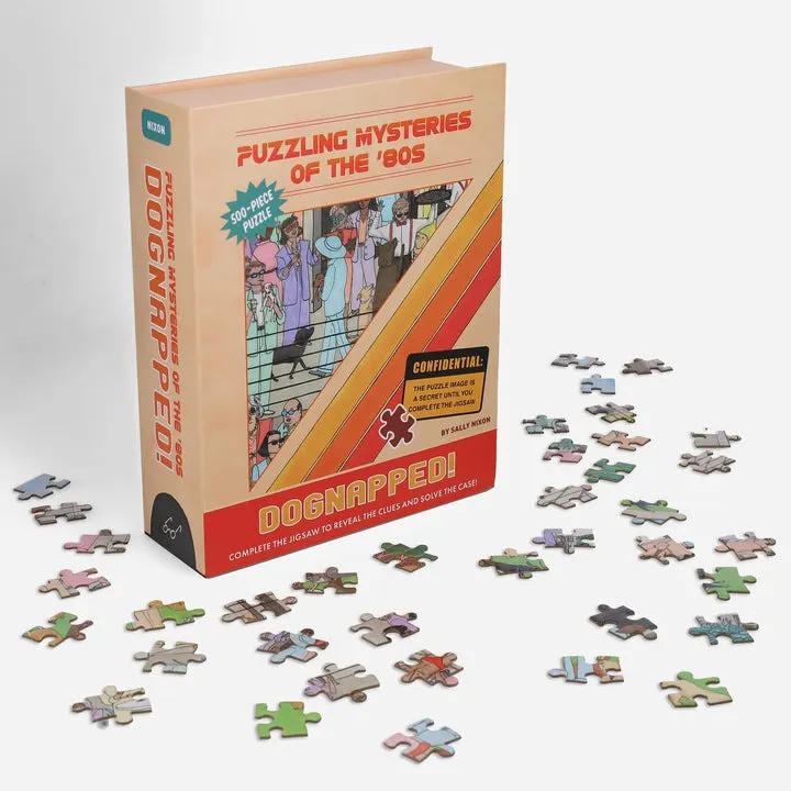 Puzzling Mysteries 80s Dognapped