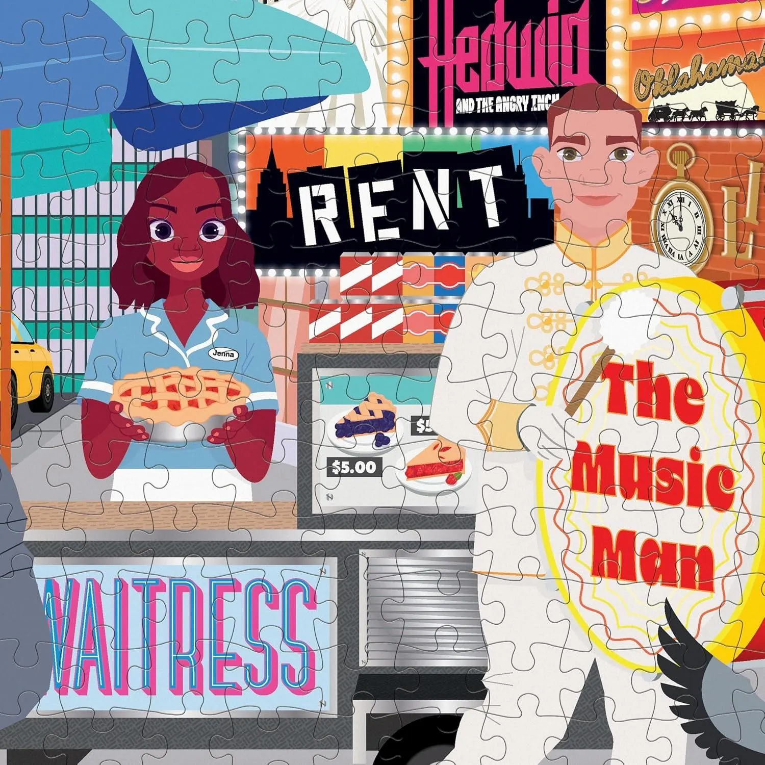 Puz 1000pc Bucket List Musicals