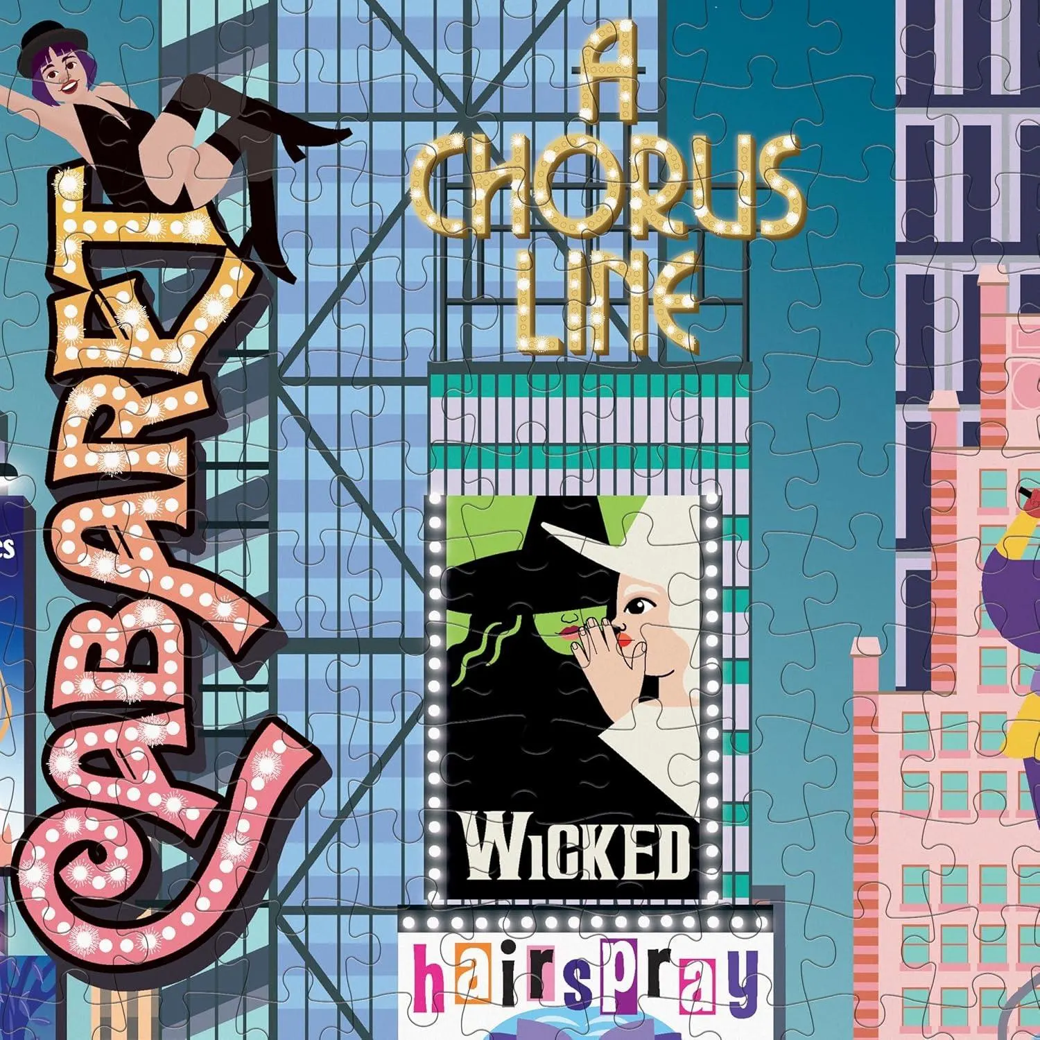 Puz 1000pc Bucket List Musicals