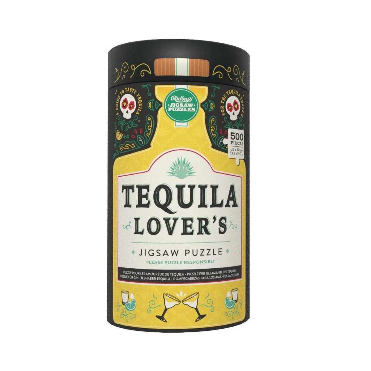 Jigsaw Puz 500pc Tequila Drinks & Adult Beverage