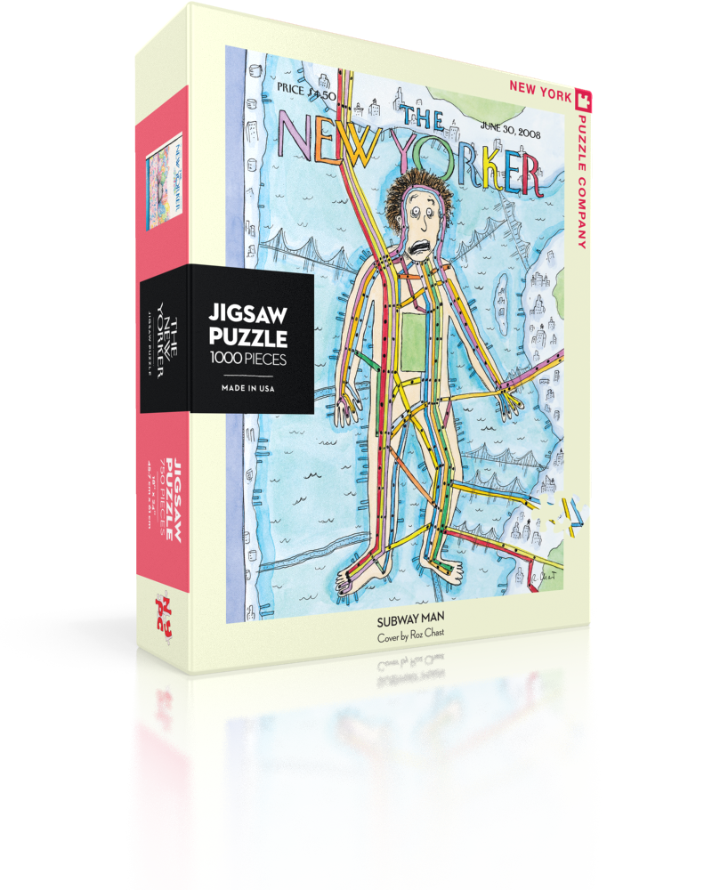 Subway Man (The New Yorker) Train