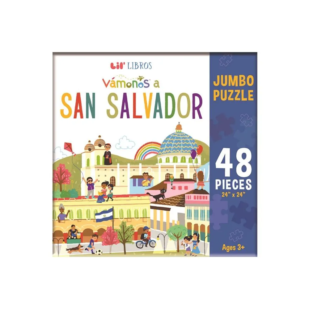 V&Aacute;MONOS: San Salvador Lil&rsquo; Jumbo Puzzle Cultural Art