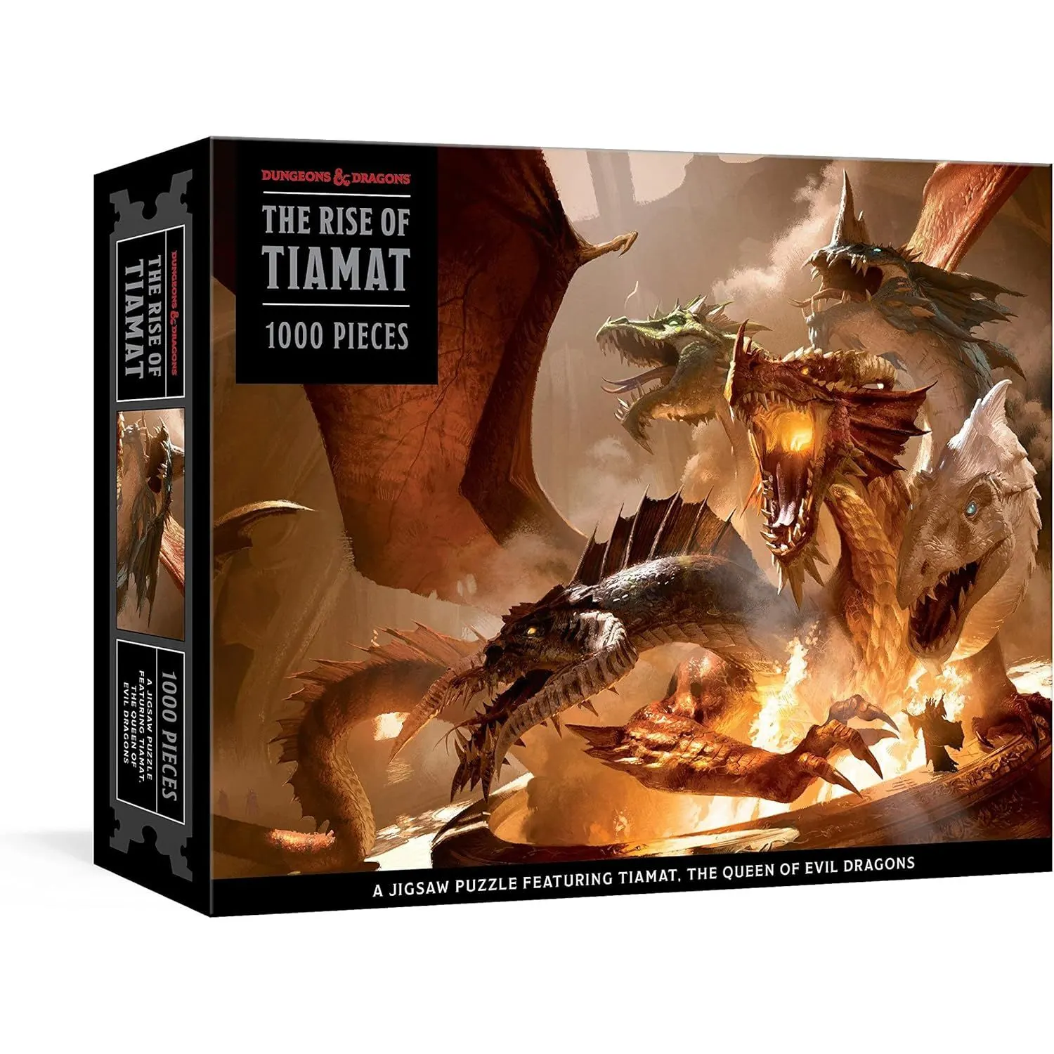 1000pc Rise Of Tiamat Dragon Jigsaw Puzzle Dragon