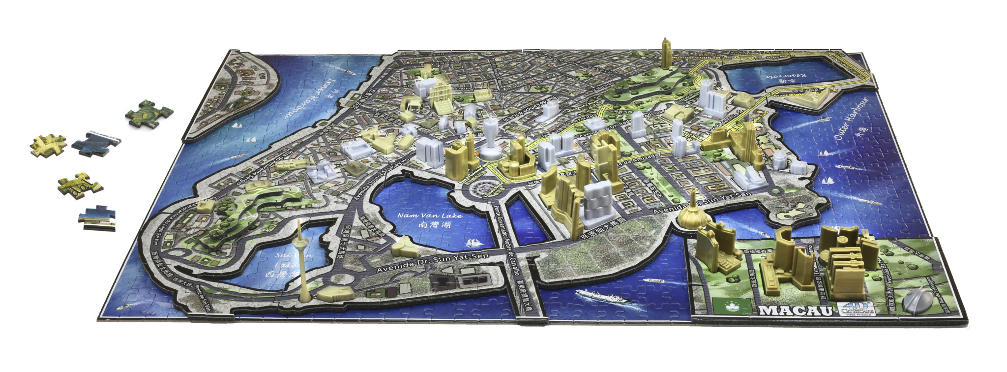 Macau, China Maps & Geography Jigsaw Puzzle