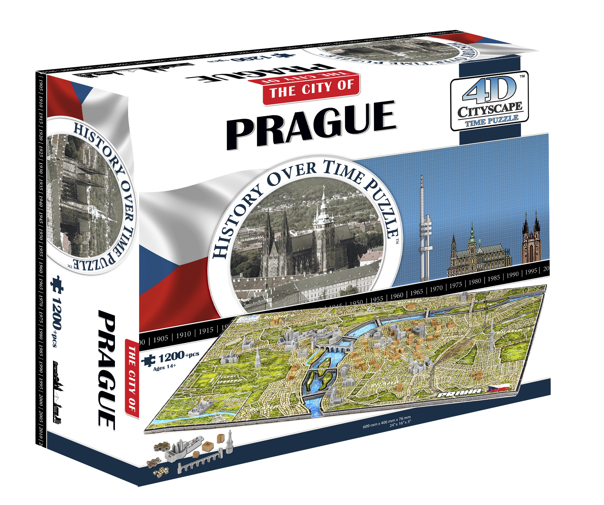 Prague, Czech Rep Landmarks & Monuments Jigsaw Puzzle