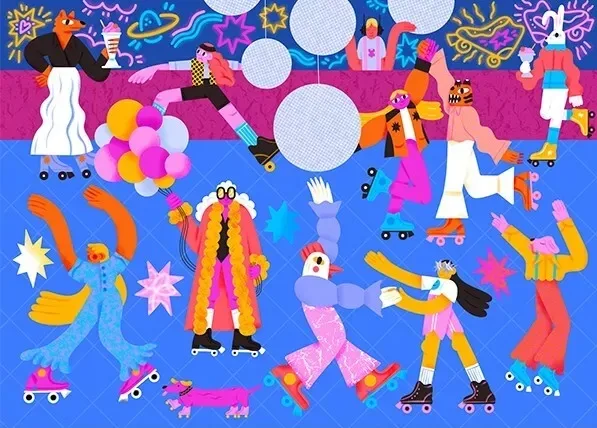 Barbora Keherova, Roller Disco - Scratch and Dent