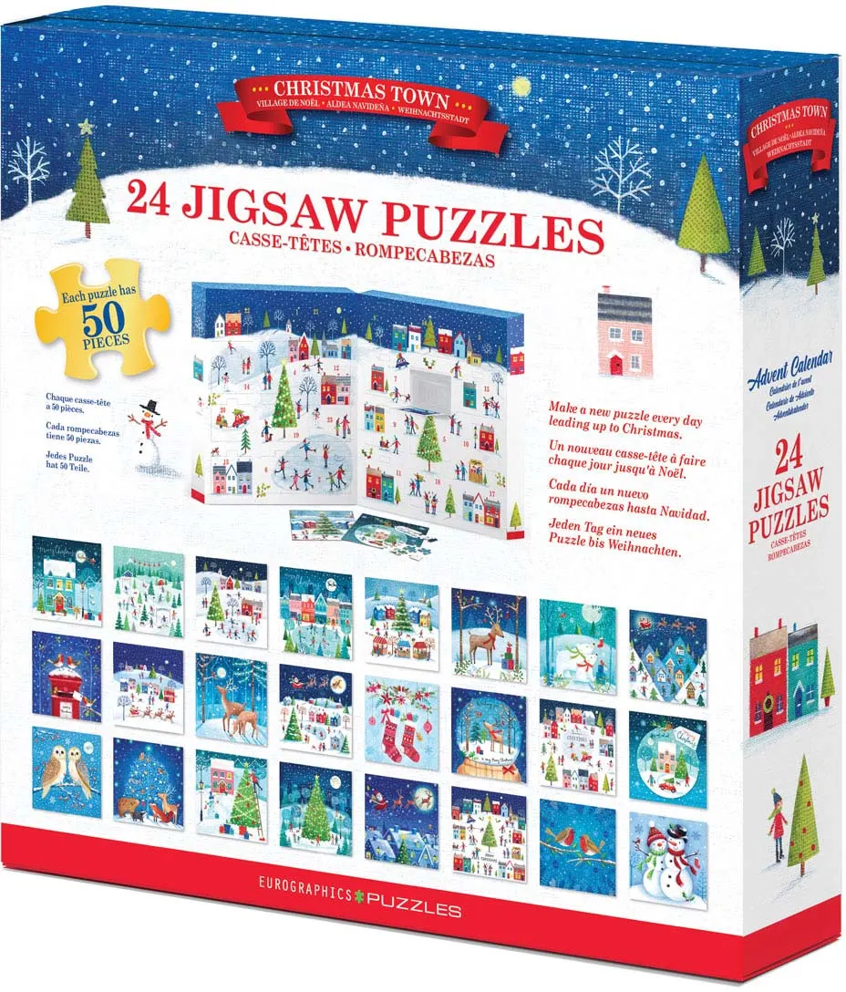 Puzzle Advent Calendar - Christmas Town