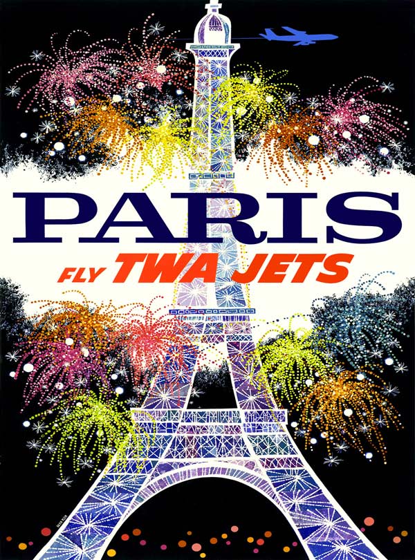 The City of Light (TWA Travel Posters) Travel Jigsaw Puzzle