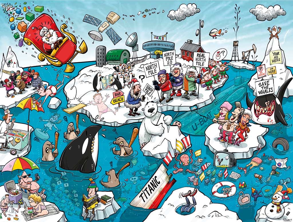 Chaos at the North Pole Christmas